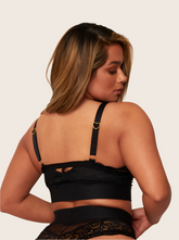 Bralette Gia : Noir Minuit